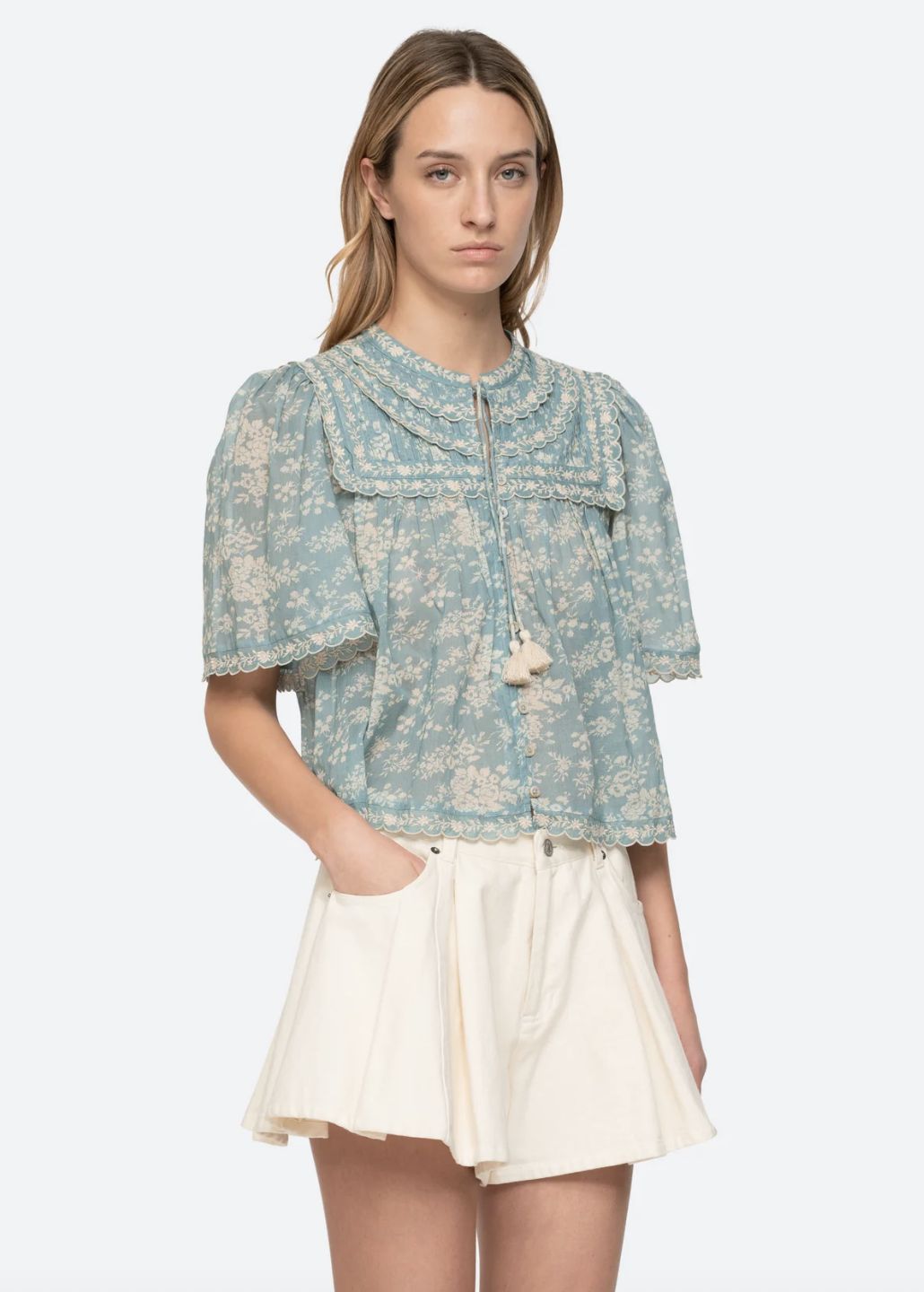 Sea-NY Kirsten Print Top