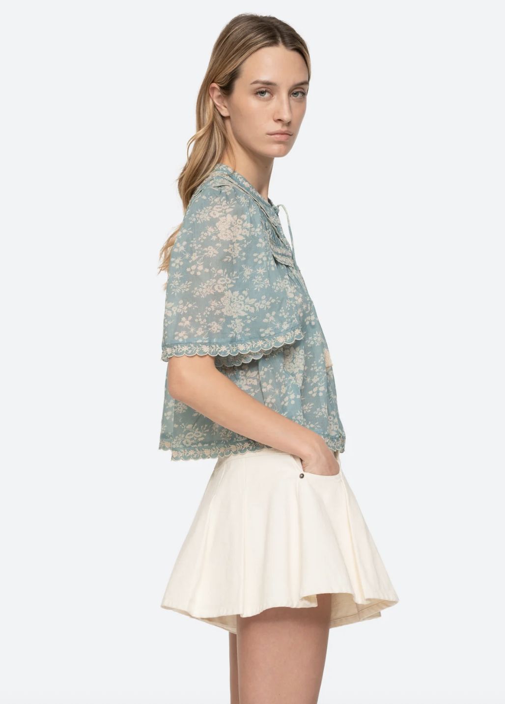 Sea-NY Kirsten Print Top