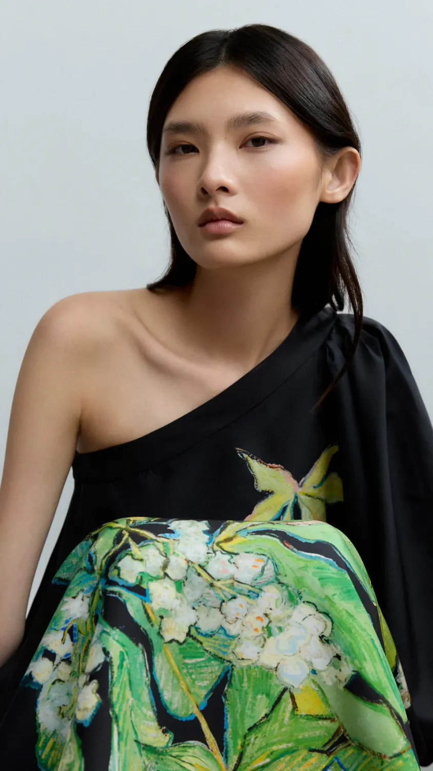 Psophia Silk Habotai Dress