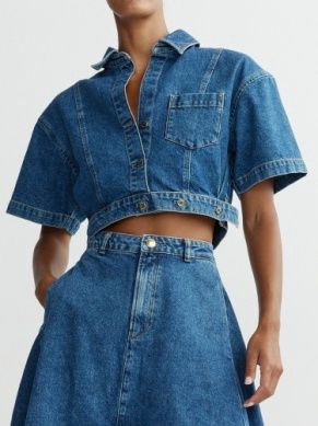 DL1961 Myla Top in North Beach, Color: North Beach, Size: XS