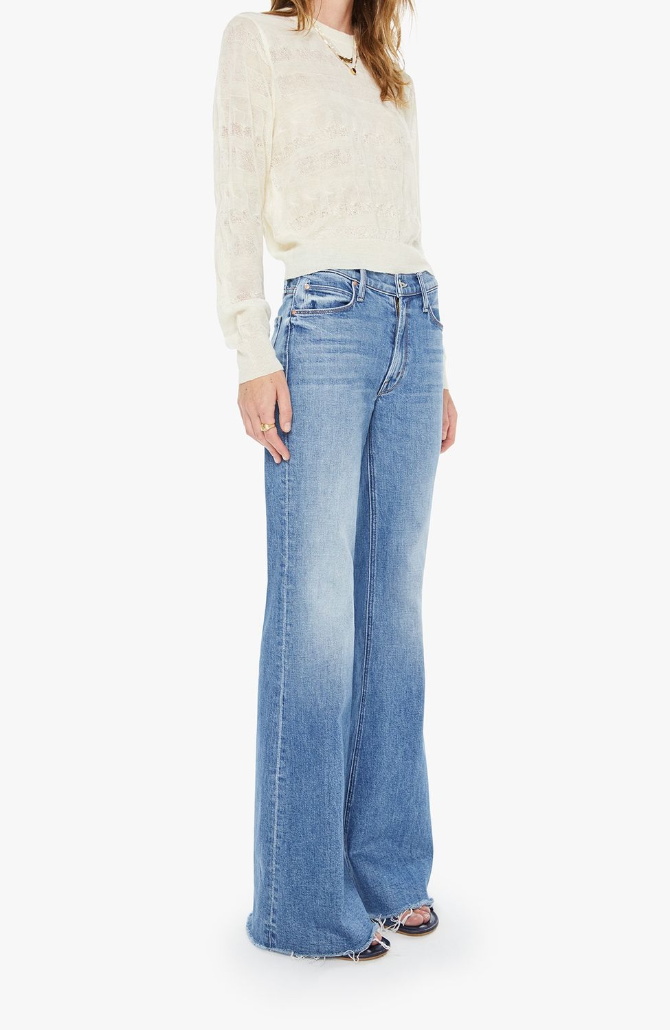 Mother The Doozy Fray Jean in Heads or Tails