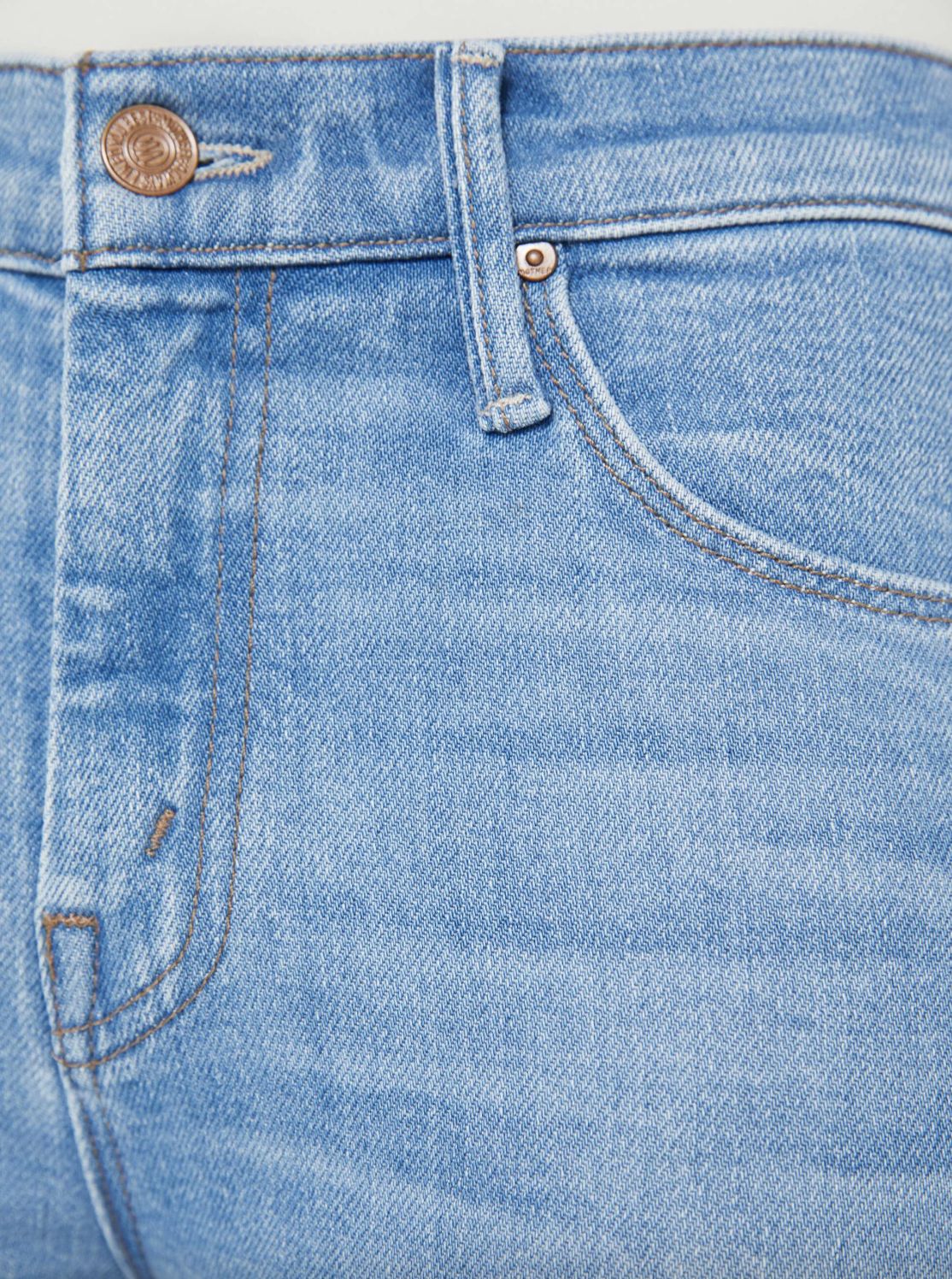 Mother Lil Weekender Fray Jean in Satisfy Your Cravings