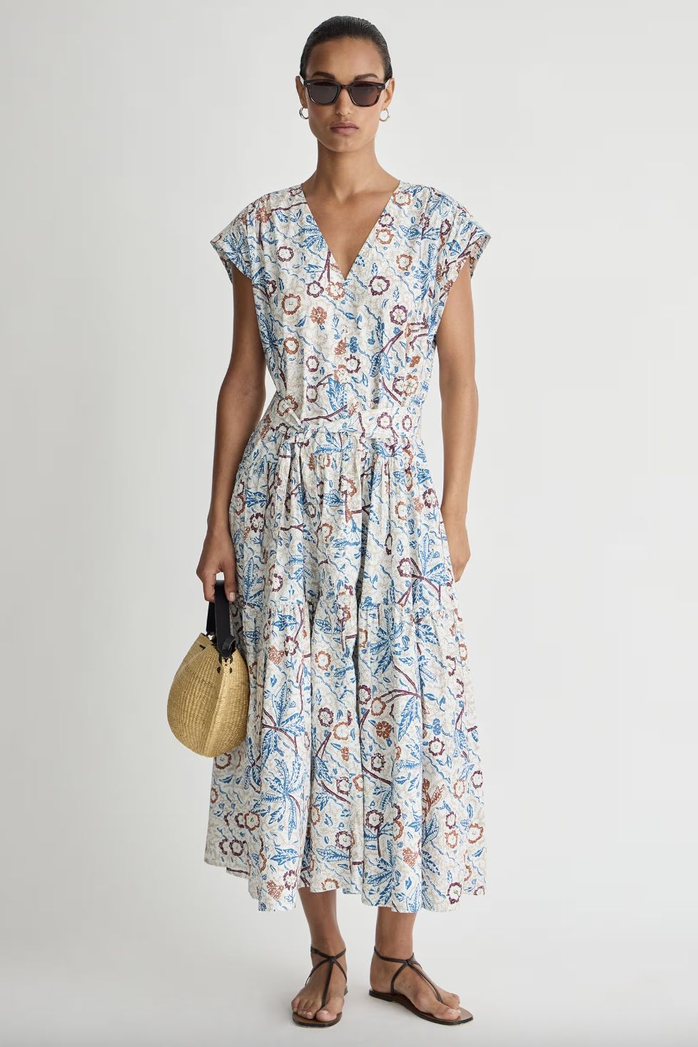 Apiece Apart Agathe Tier Maxi Dress