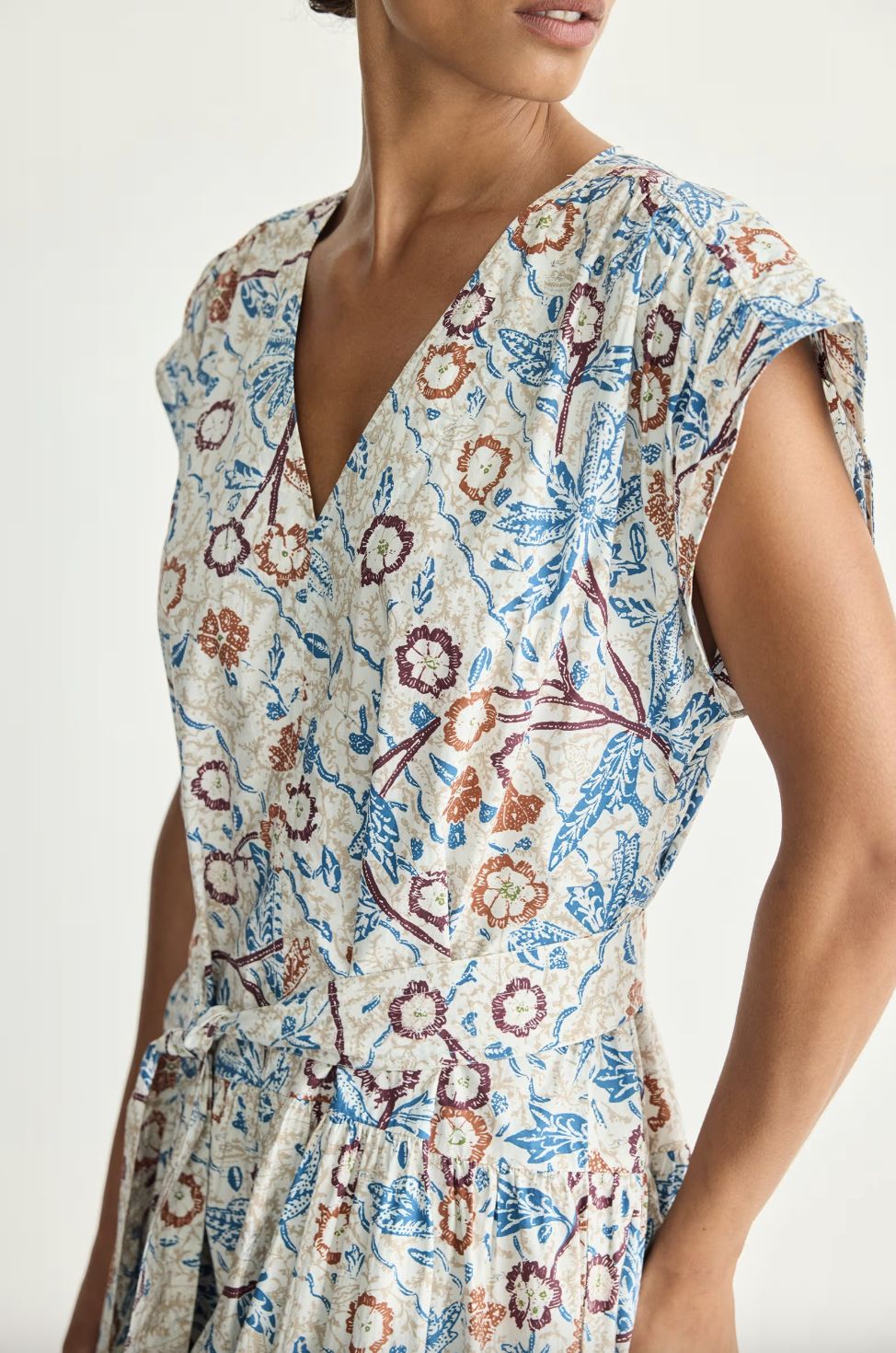 Apiece Apart Agathe Tier Maxi Dress