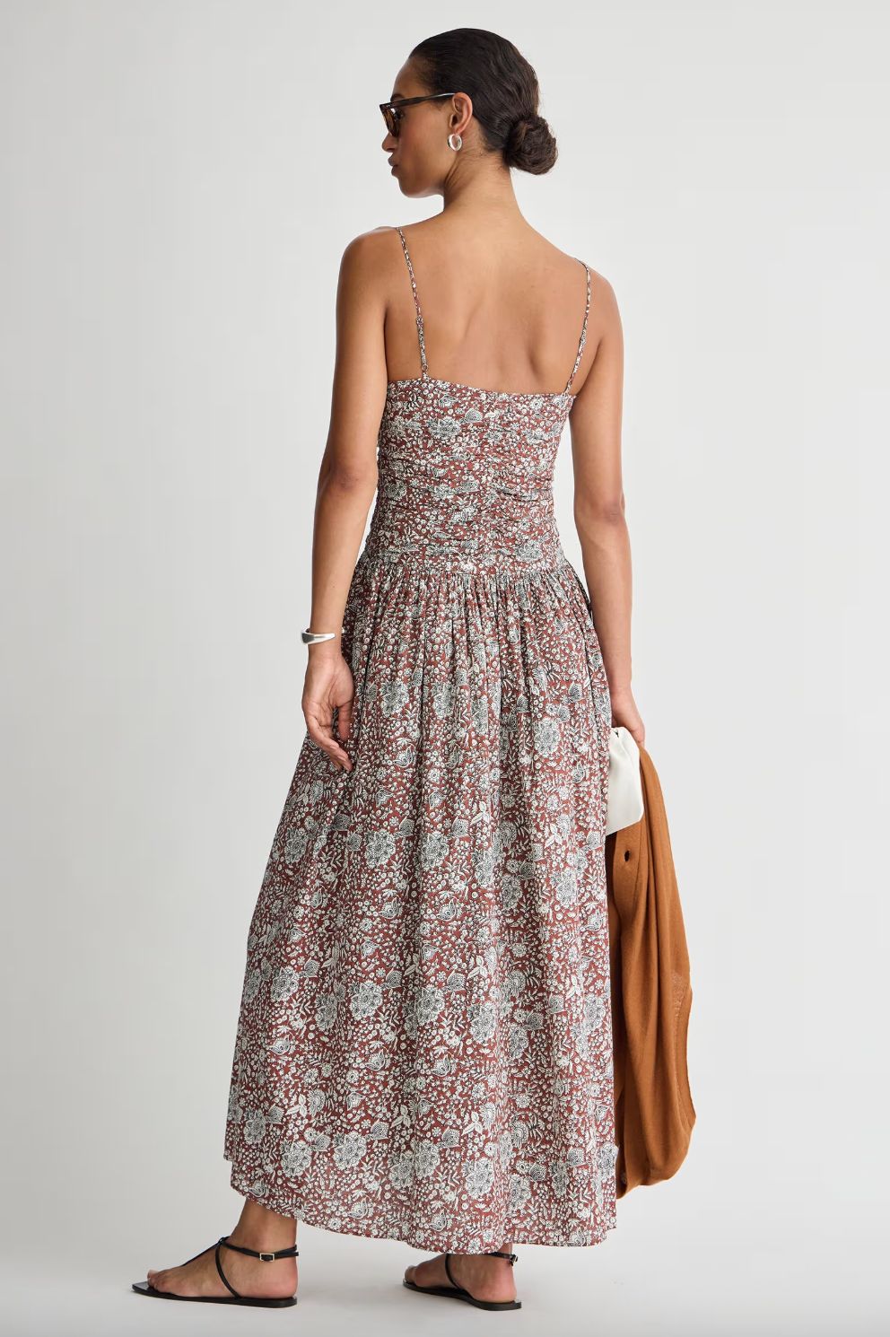 Apiece Apart Jana Ruched Bodice Maxi Apiece Apart Jana Ruched Bodice Maxi