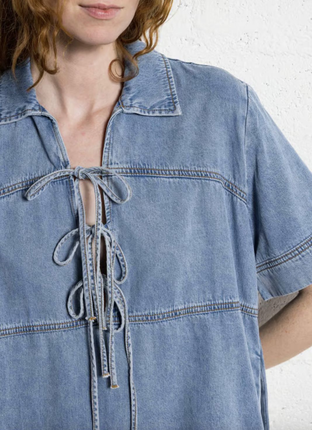 Suncoo Clever Denim Dress
