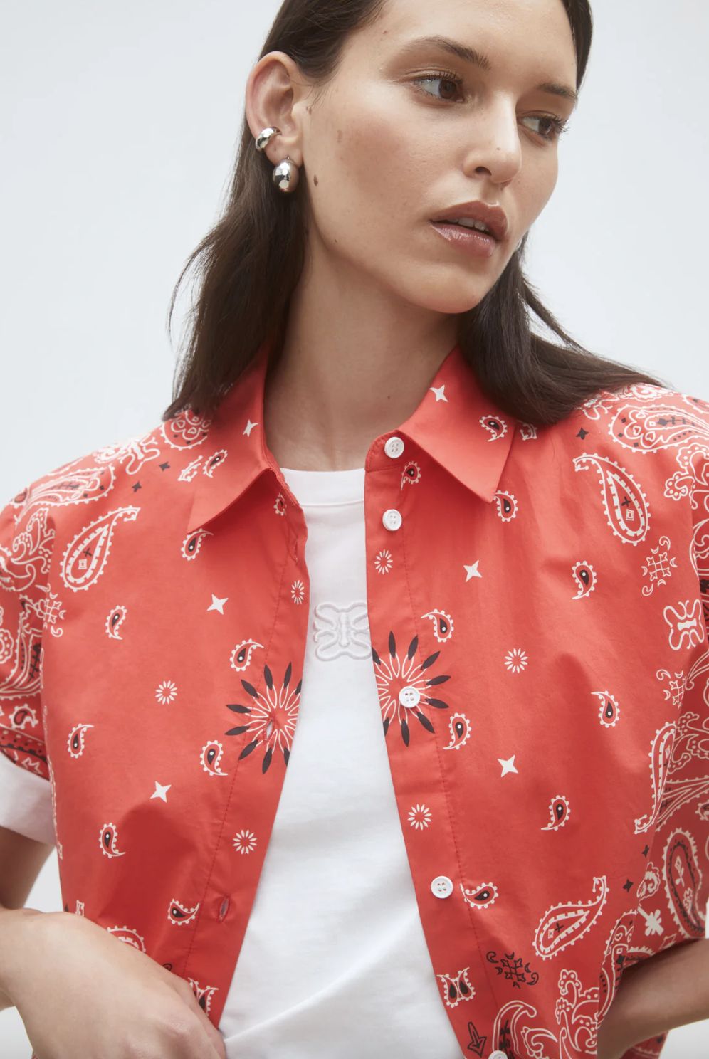 Suncoo Luz Bandana Shirt