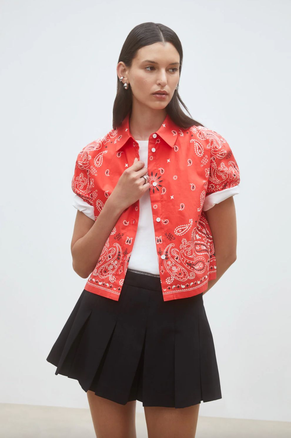 Suncoo Luz Bandana Shirt