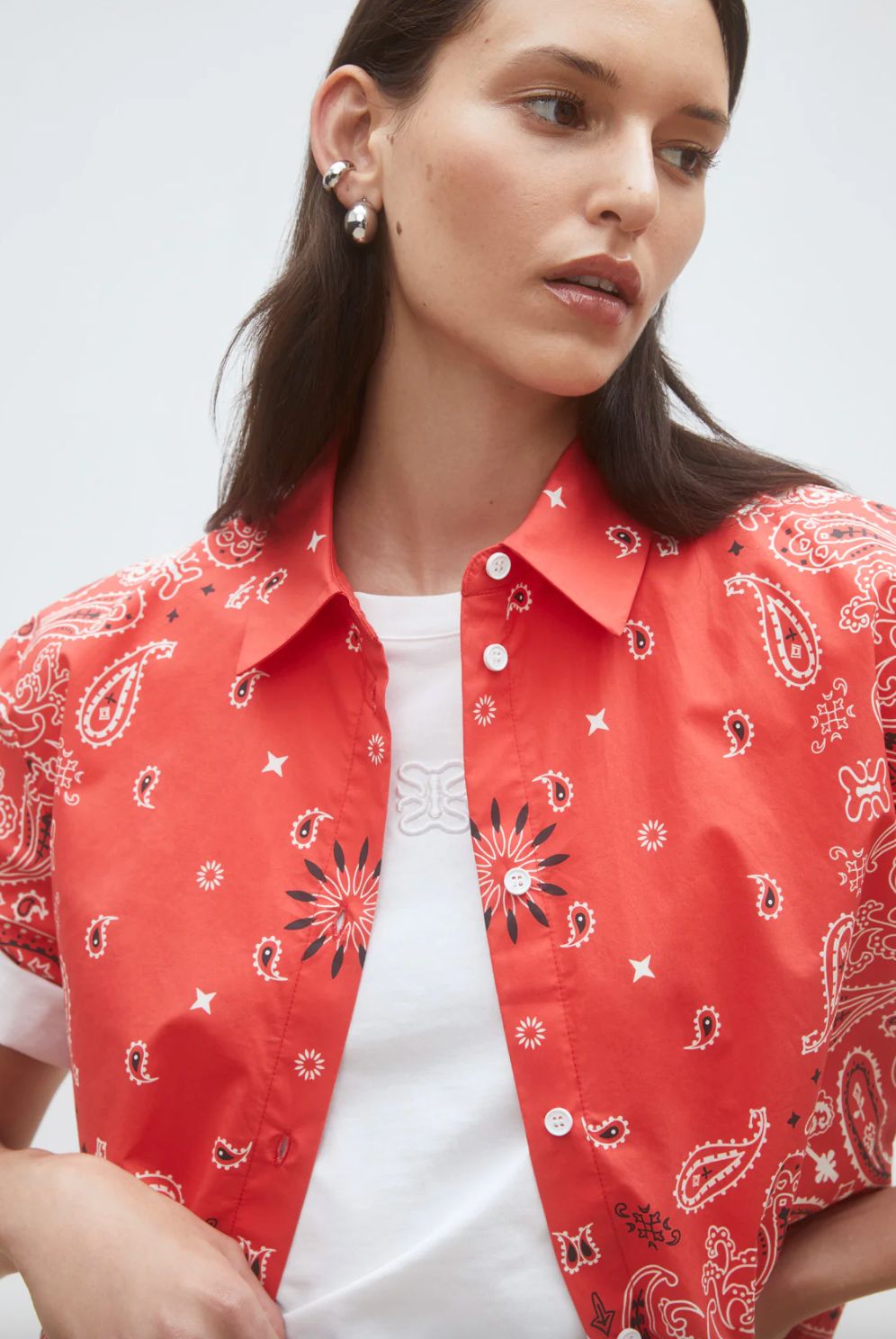 Suncoo Luz Bandana Shirt