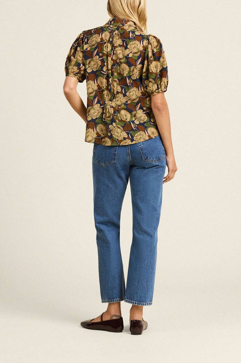 Trovata Nadine Blouse in Verbena Vail