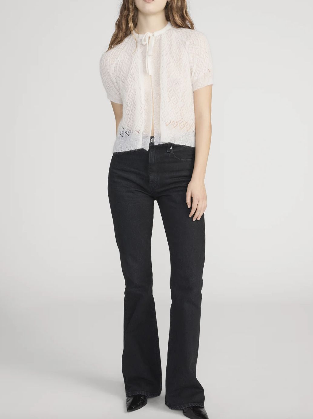 Frame Delicate Tie Sweater