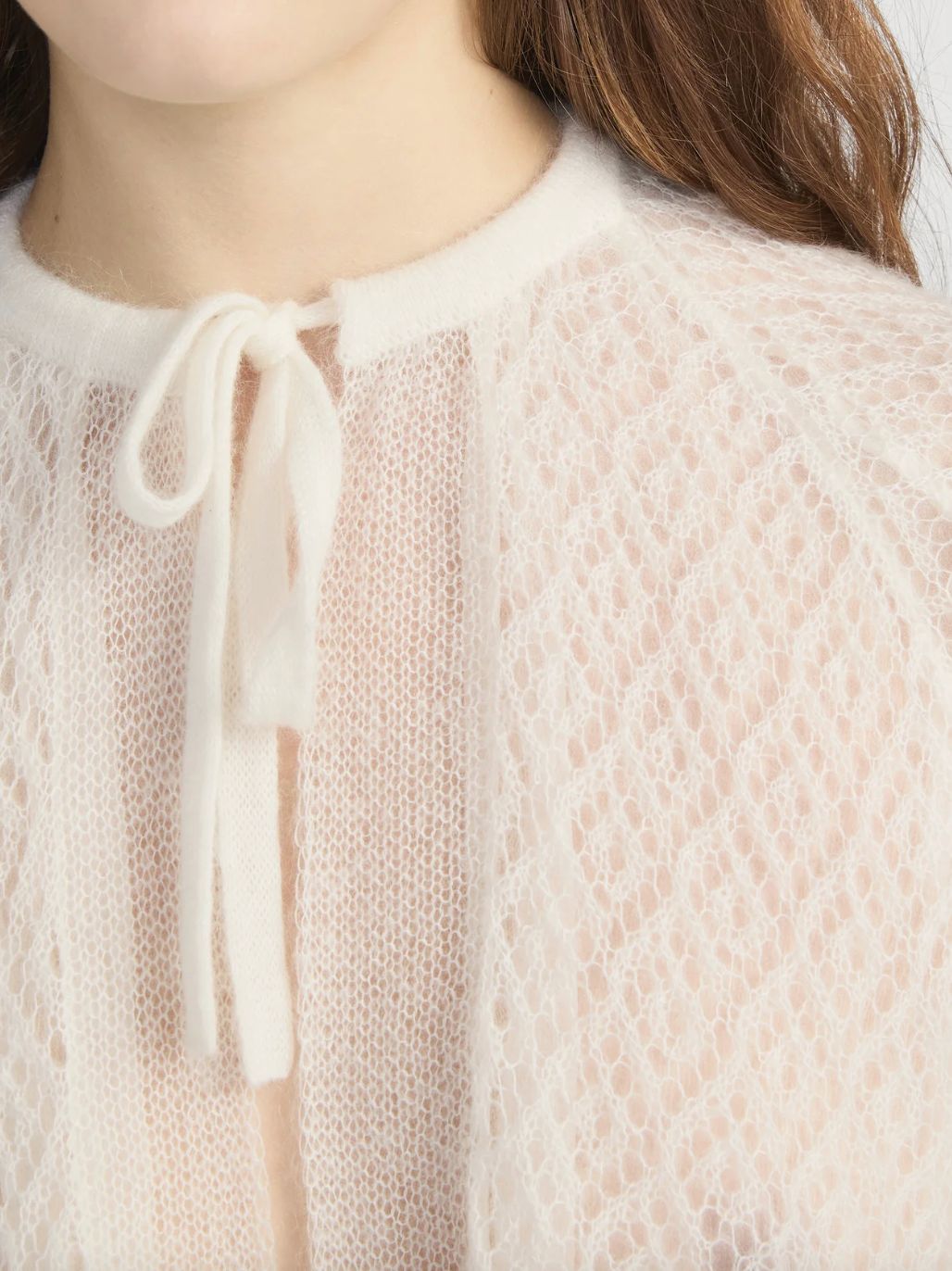 Frame Delicate Tie Sweater