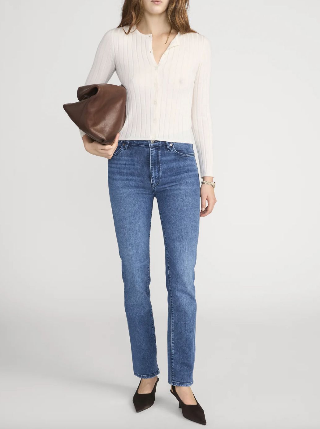 Frame Le Sleek Straight Jean in Ease