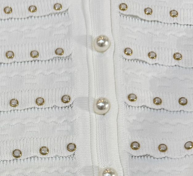 Karina Grimaldi Anna Studded Cardigan