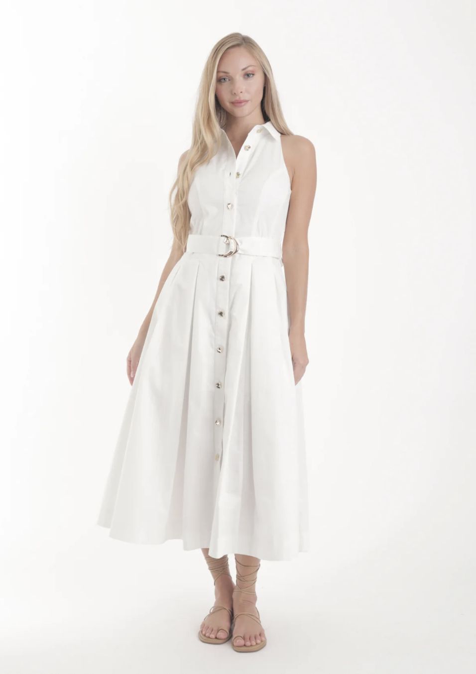 Karina Grimaldi Zarae Solid Dress