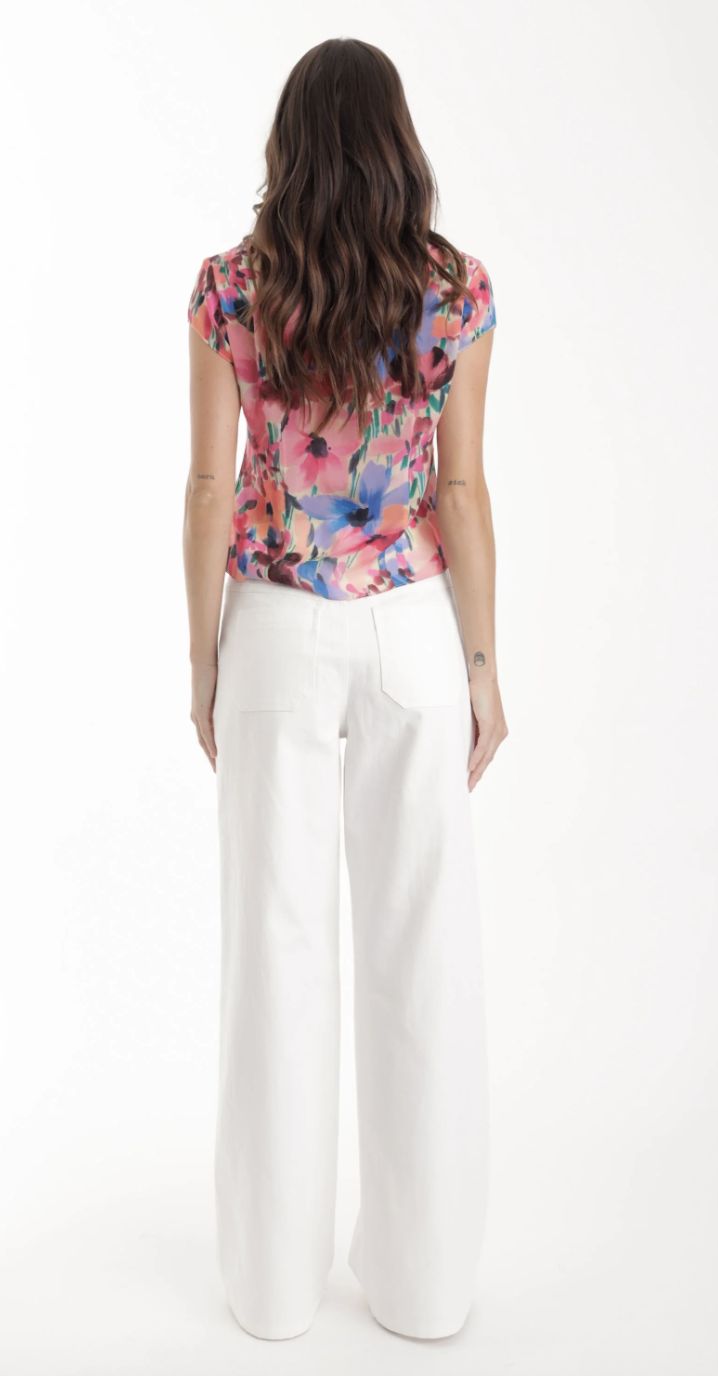 Karina Grimaldi Isla Print Top