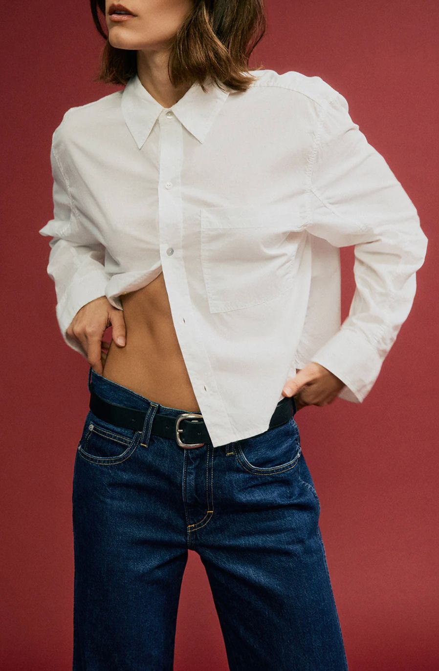 AMO Ruth Crop Shirt