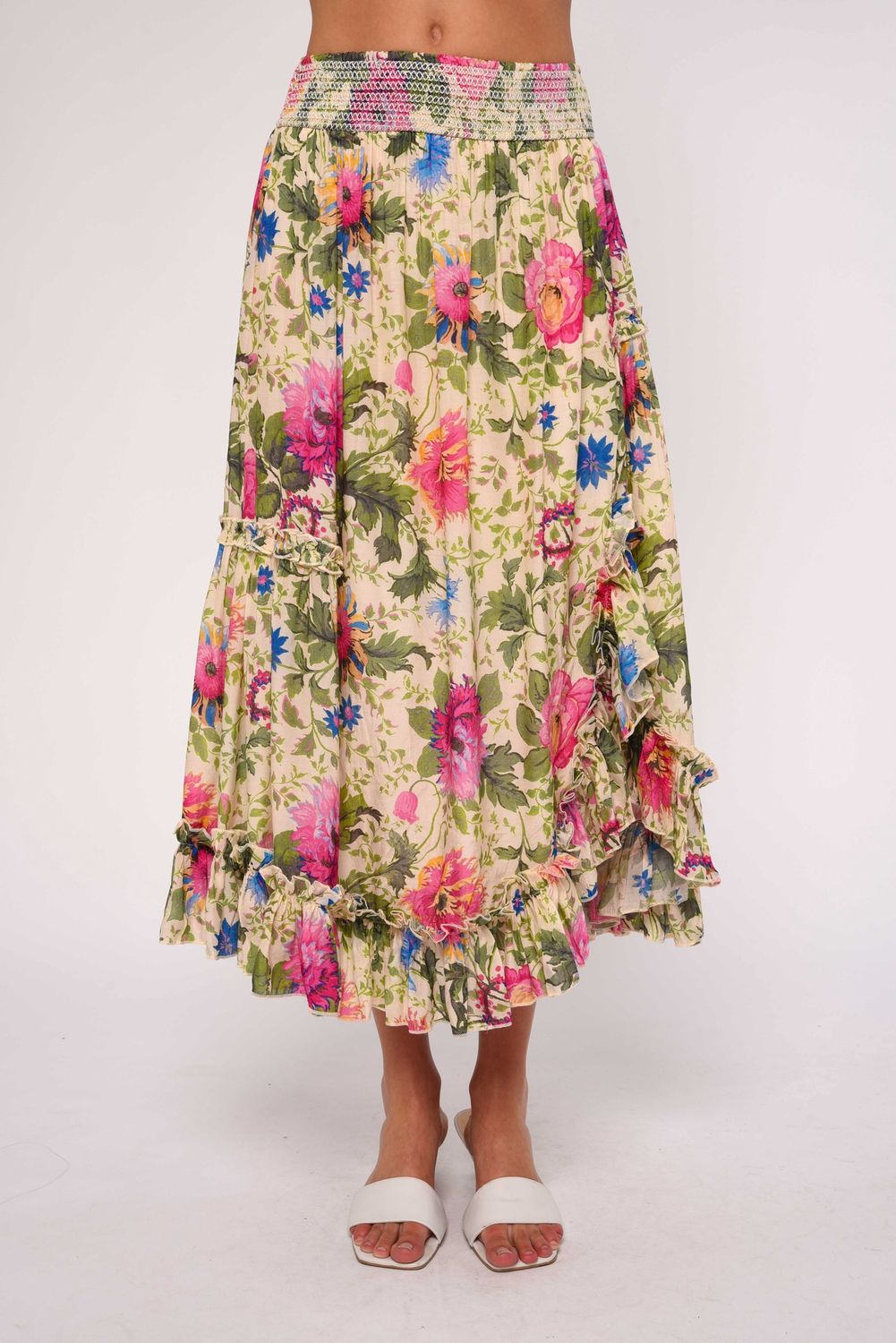 Love the Label Baylee Skirt, Color: Milla Floral, Size: XS