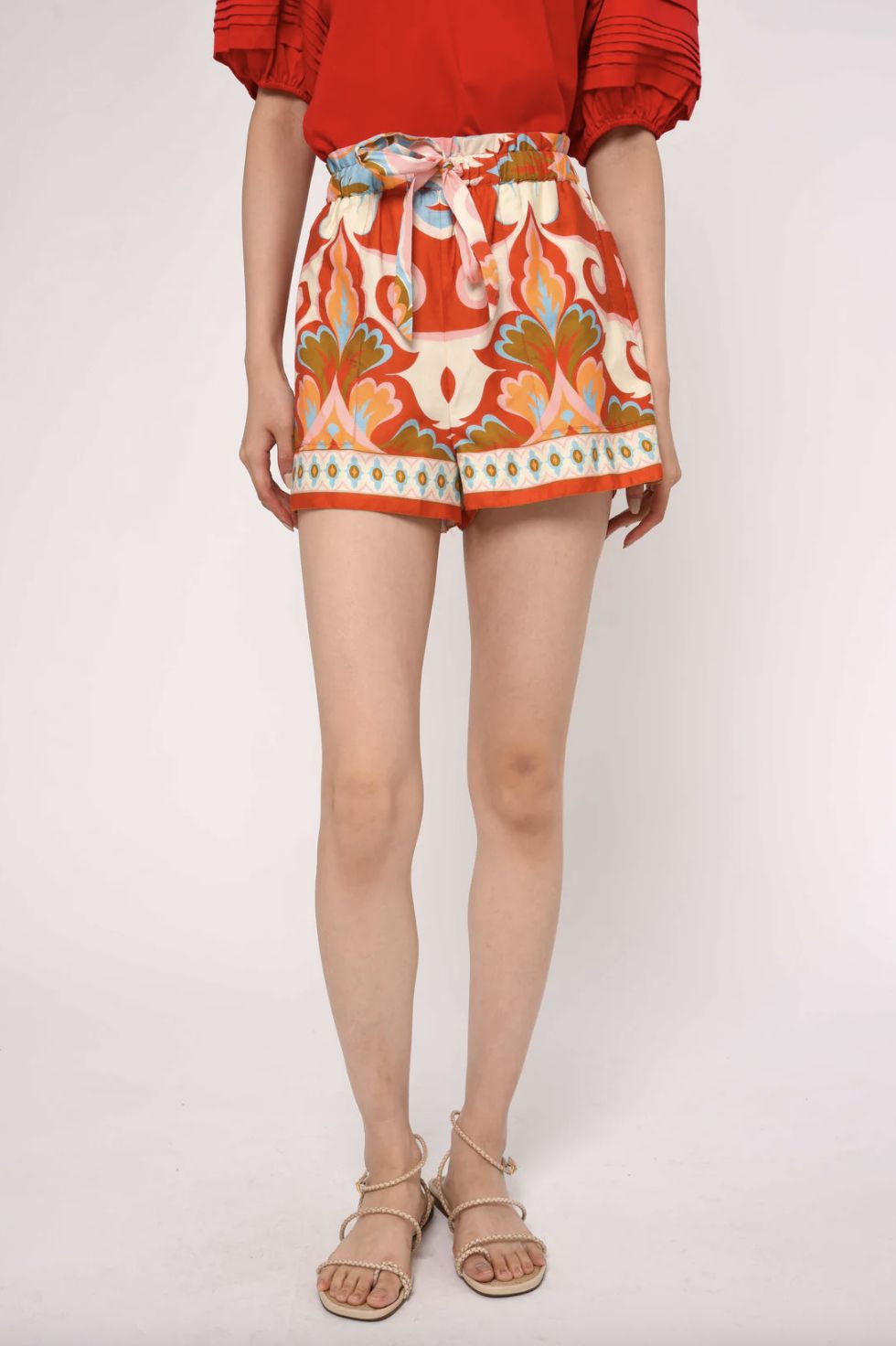 Love the Label Ramona Shorts in Rosetti Print