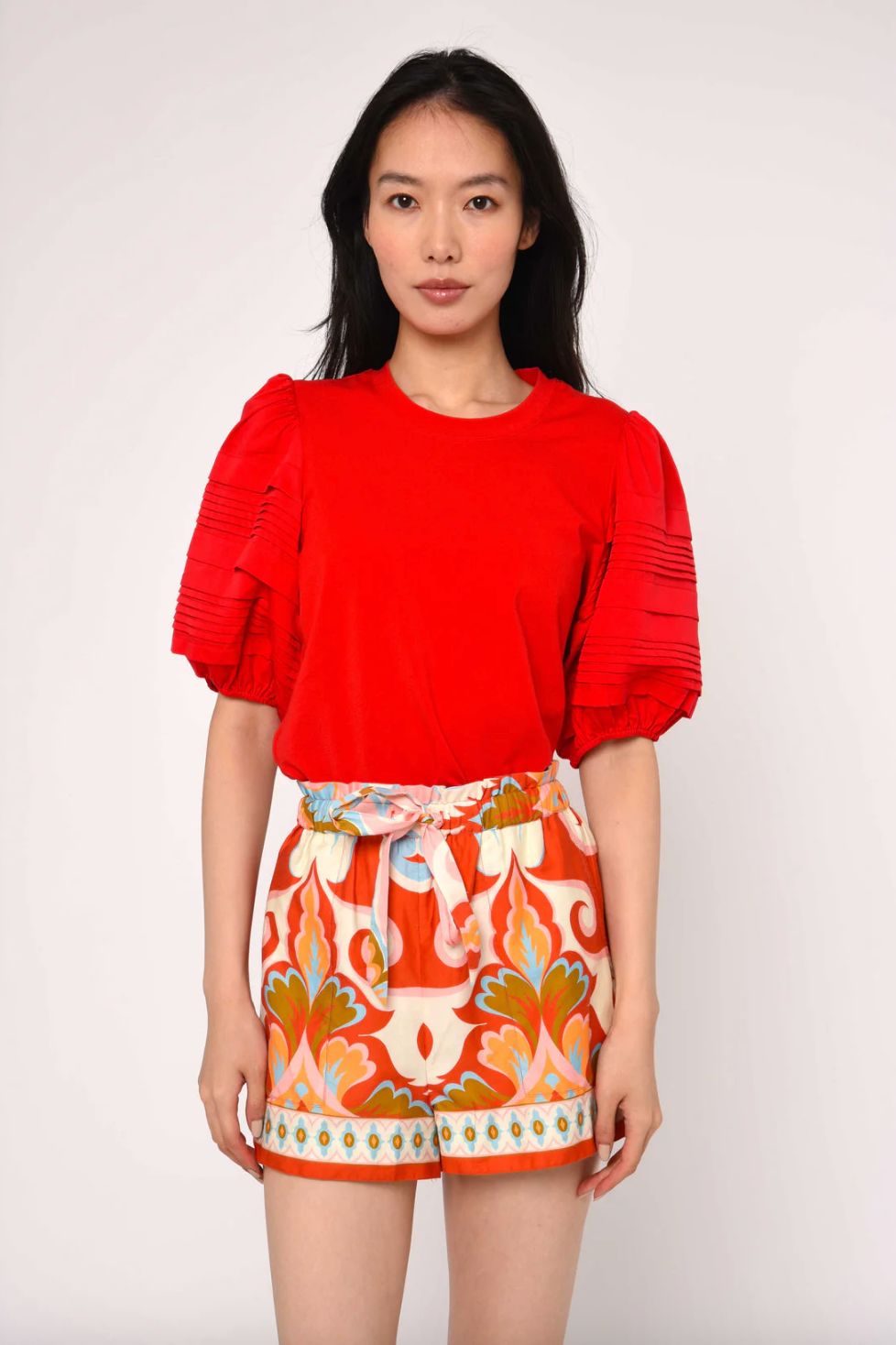 Love the Label Ramona Shorts in Rosetti Print