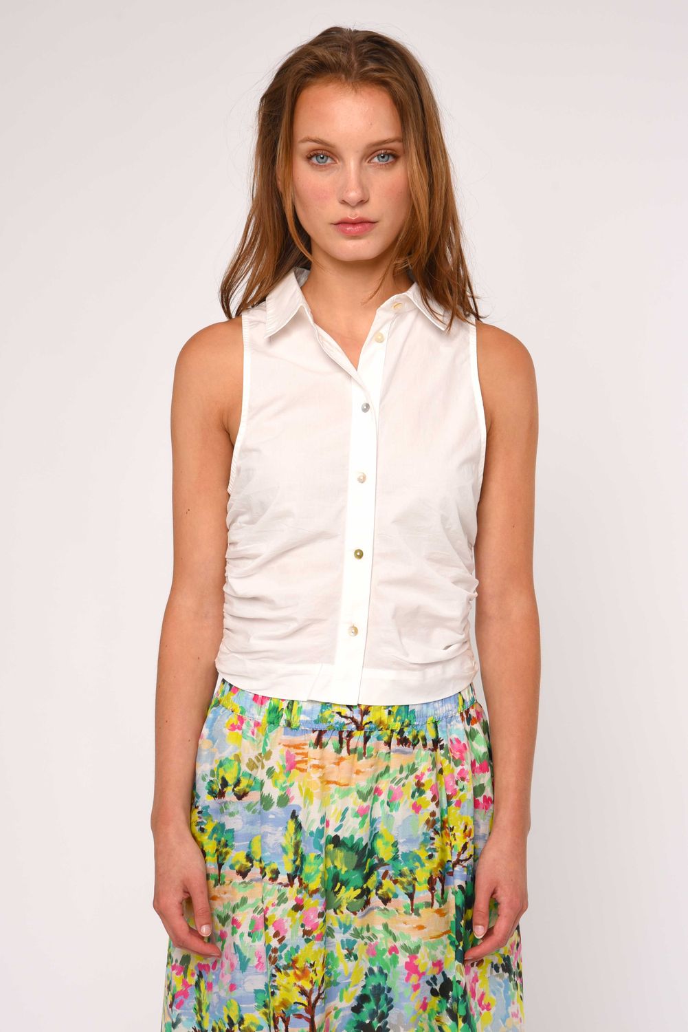 Love the Label Sylvan Tank, Color: White, Size: S