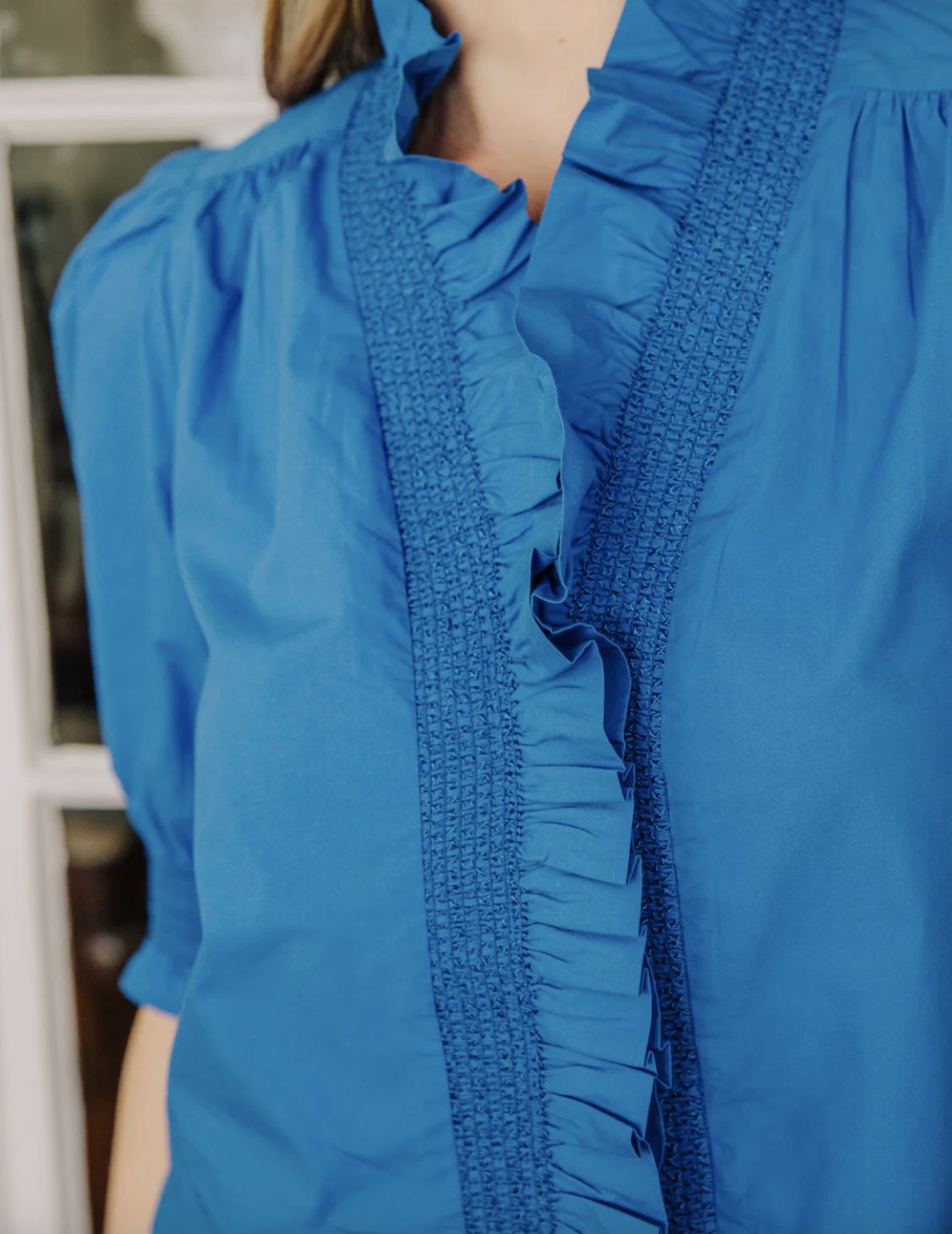 Love the Label Zuri Top in Palace Blue