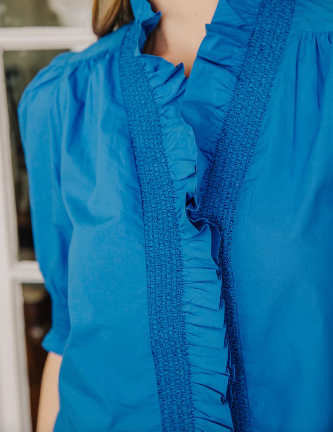 Love the Label Zuri Top in Palace Blue