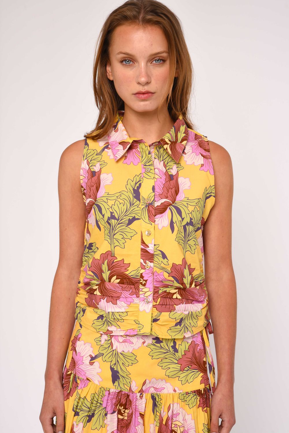 Love the Label Sylvan Tank in Modern Dandy, Color: Modern Dandy, Size: XS