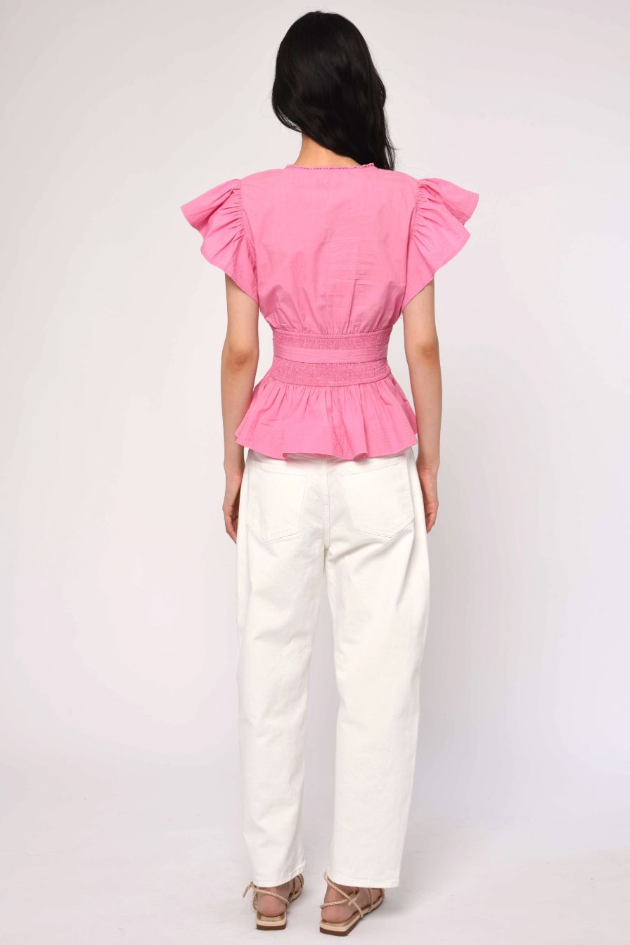 Love the Label Madelyn Top in Roseblum