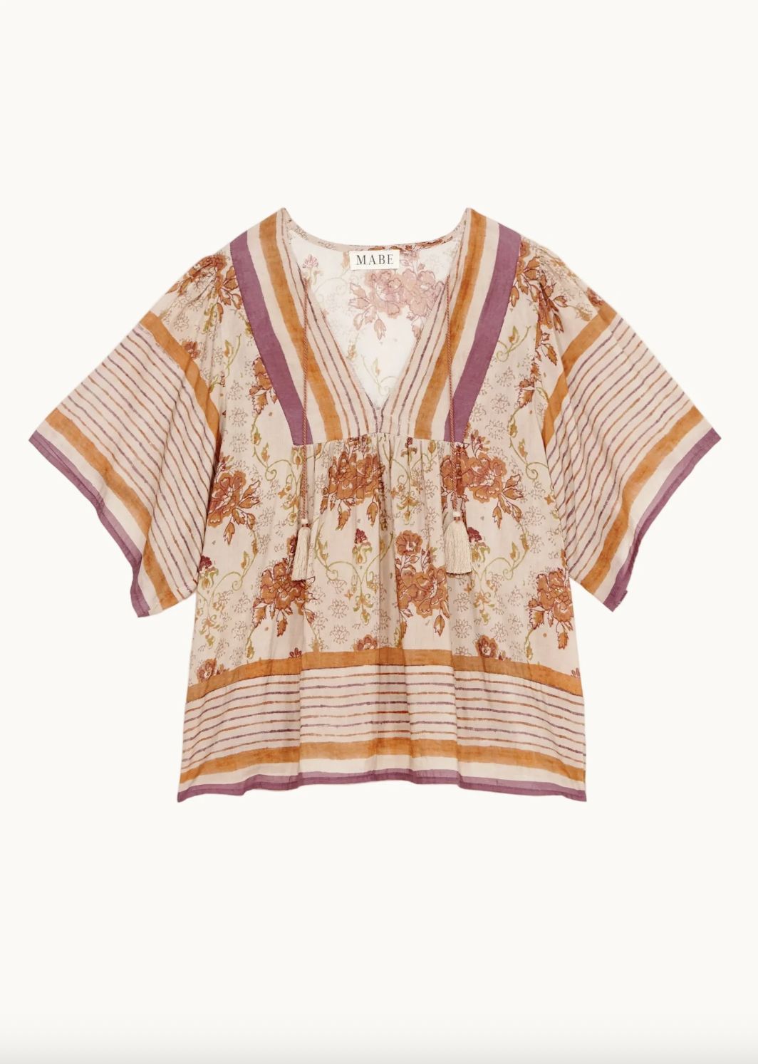 M.A.B.E. Aubrie Short Sleeve Top
