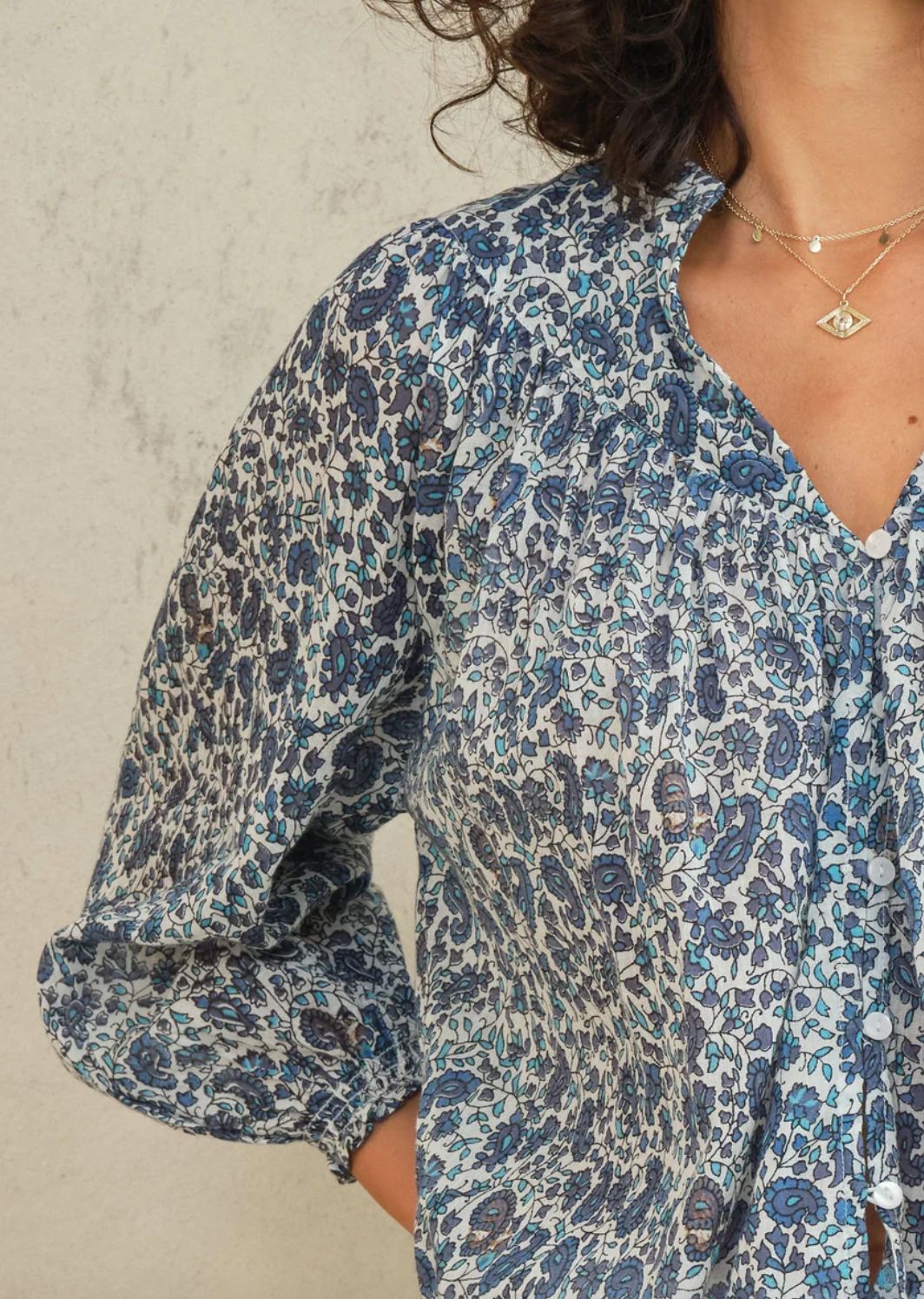 M.A.B.E. Esti Print Top