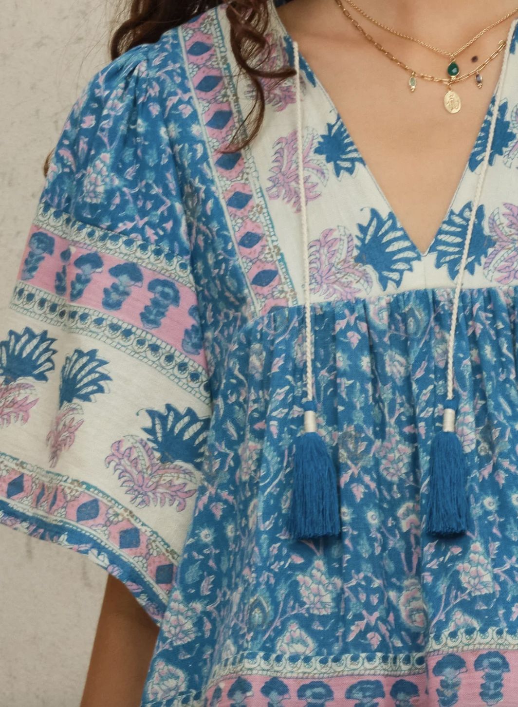 M.A.B.E. Myla Print Top