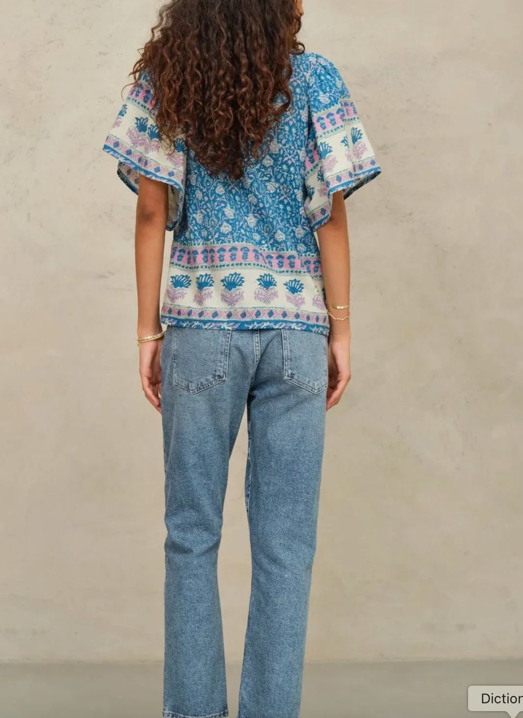 M.A.B.E. Myla Print Top