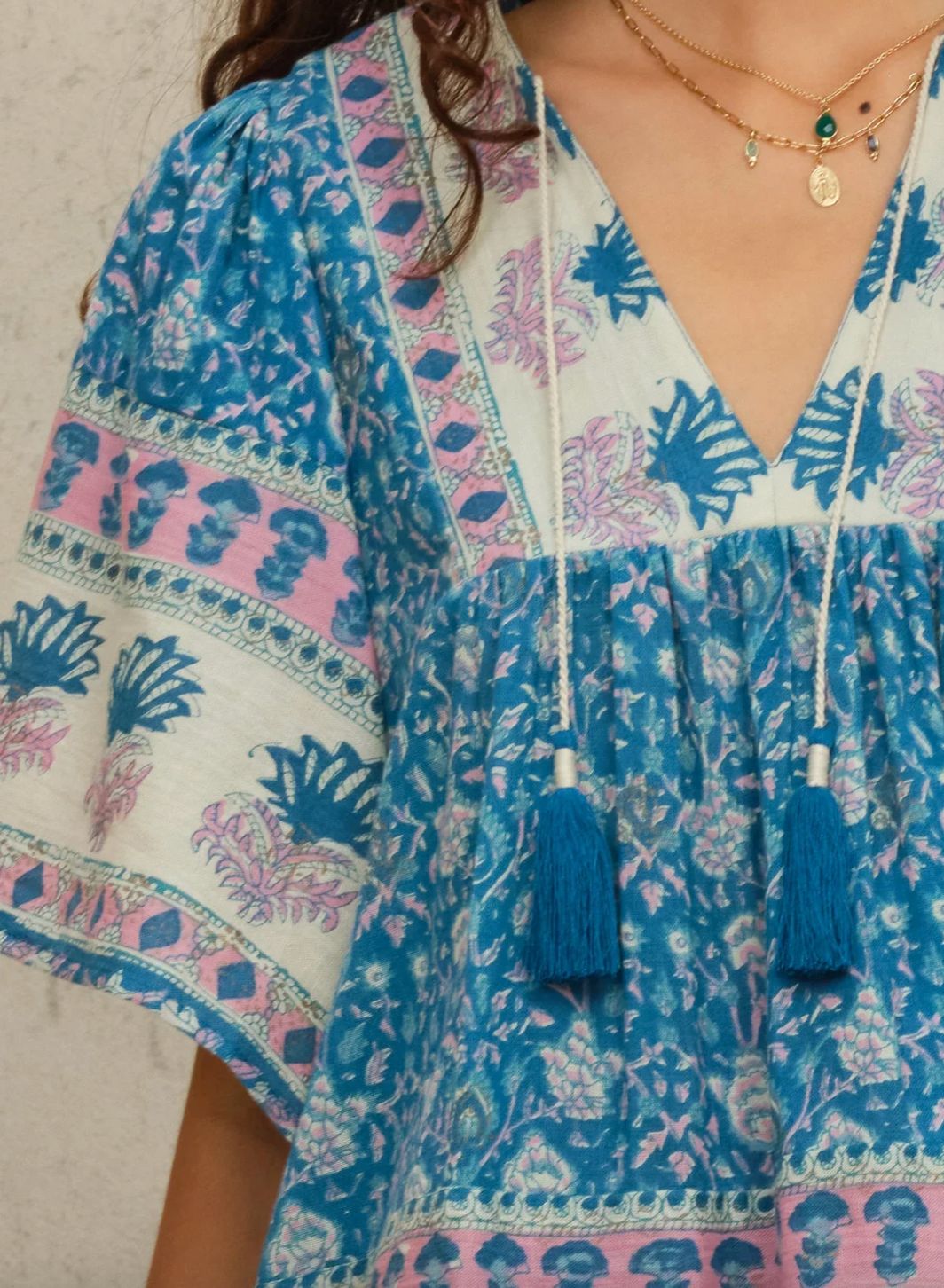 M.A.B.E. Myla Print Top