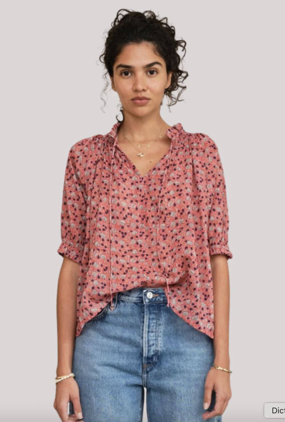 M.A.B.E. Darla Print Top