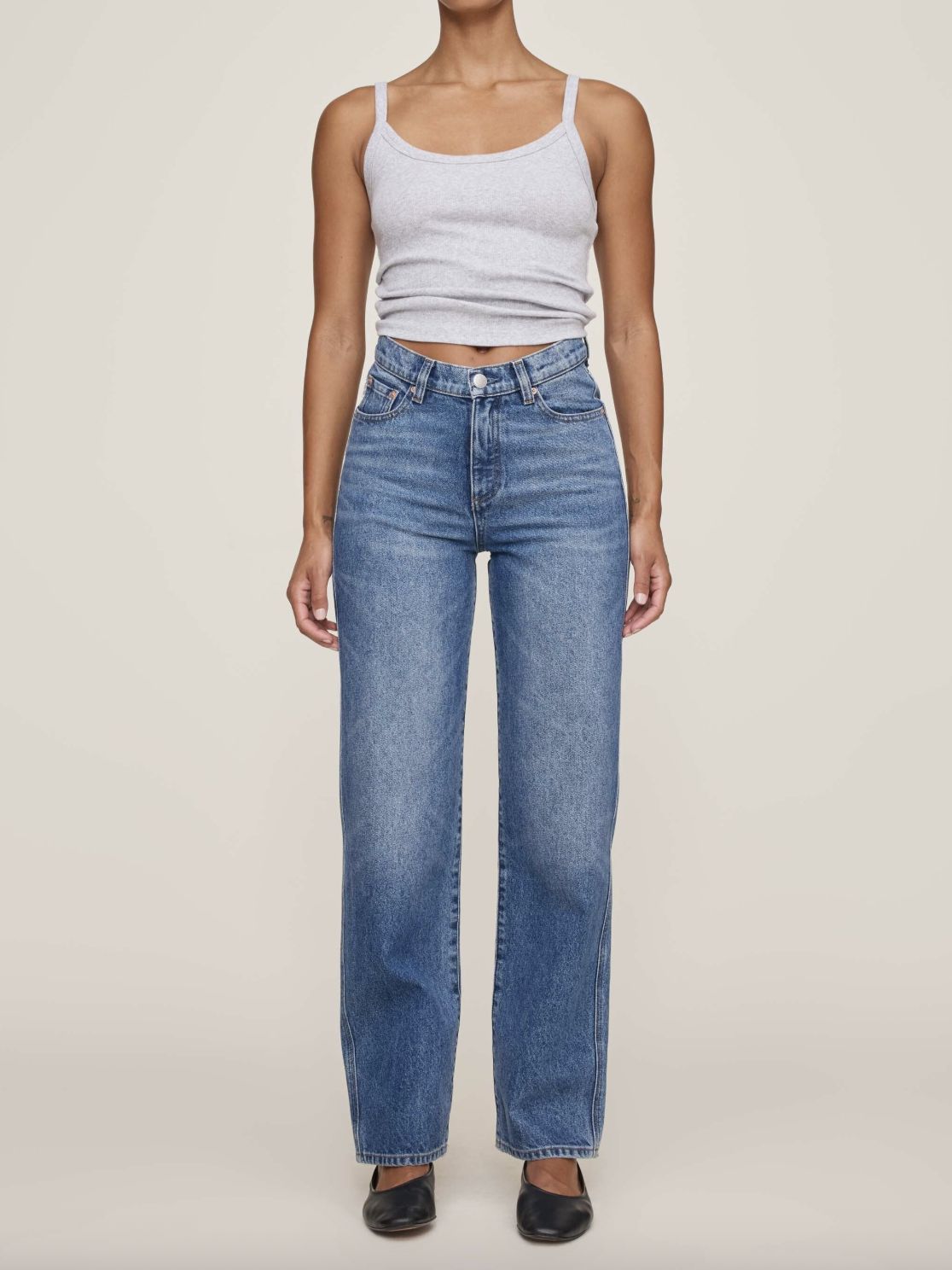 DL1961 Kendall Tapered Straight Jean in Opal Beach - 30'