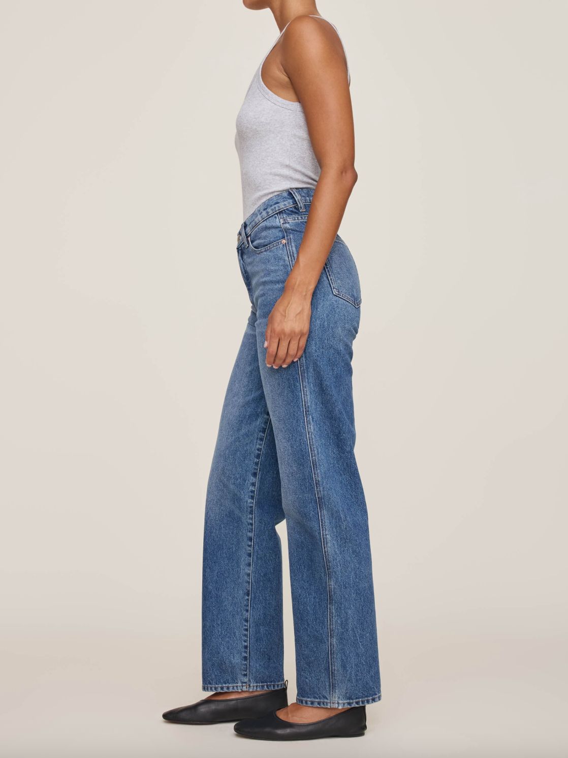 DL1961 Kendall Tapered Straight Jean in Opal Beach - 30'