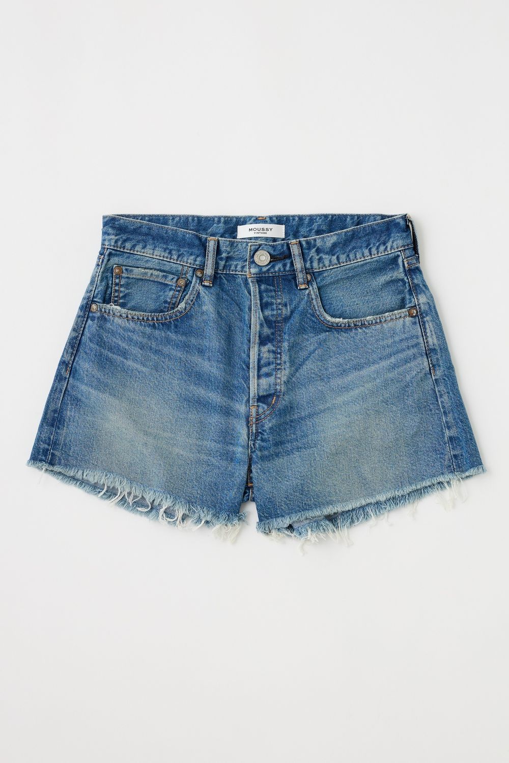 Moussy Natick Short, Color: Blue, Size: 25