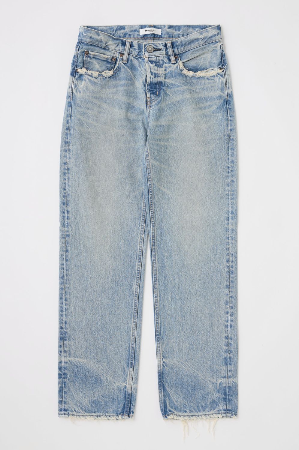 Moussy Wildwood Straight Low Jean