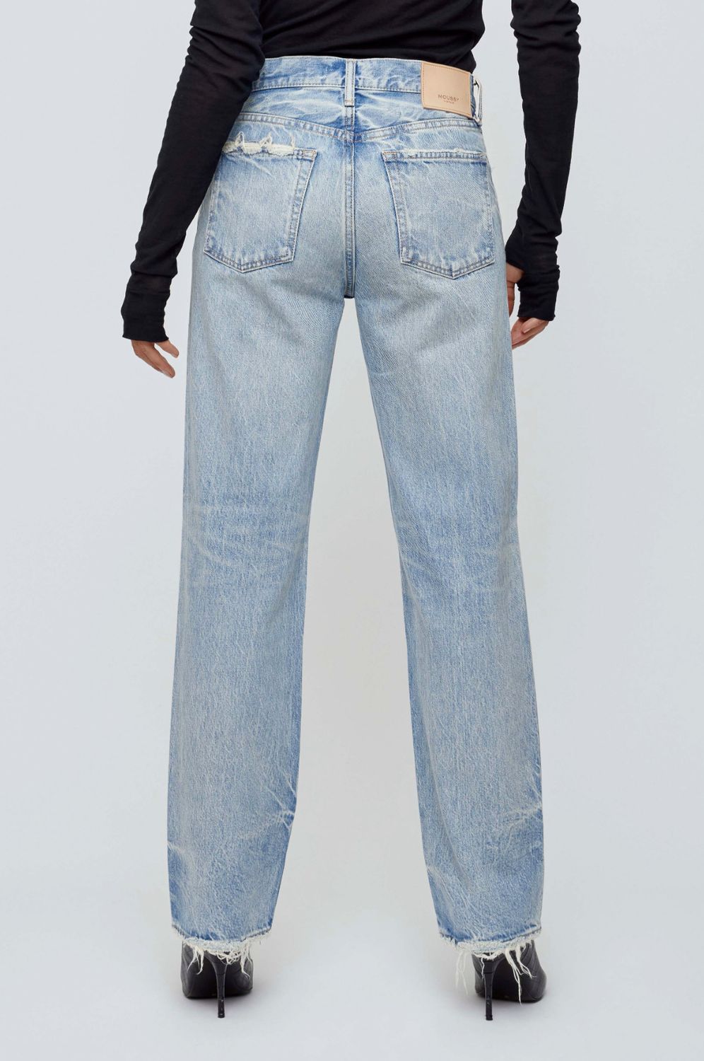 Moussy Wildwood Straight Low Jean
