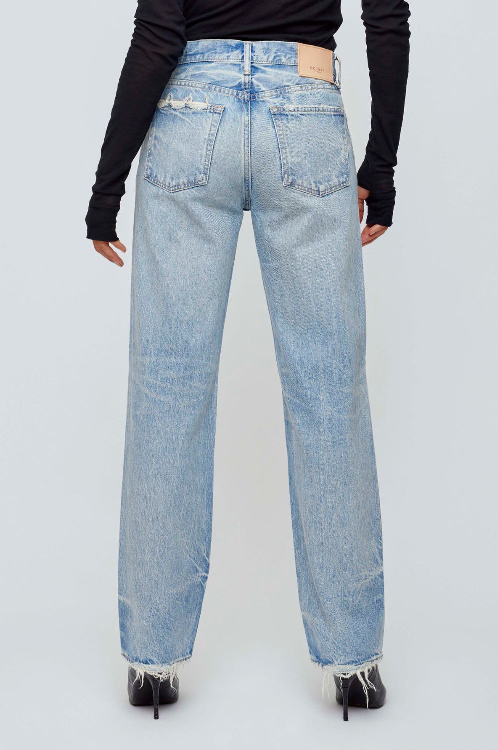 Moussy Wildwood Straight Low Jean