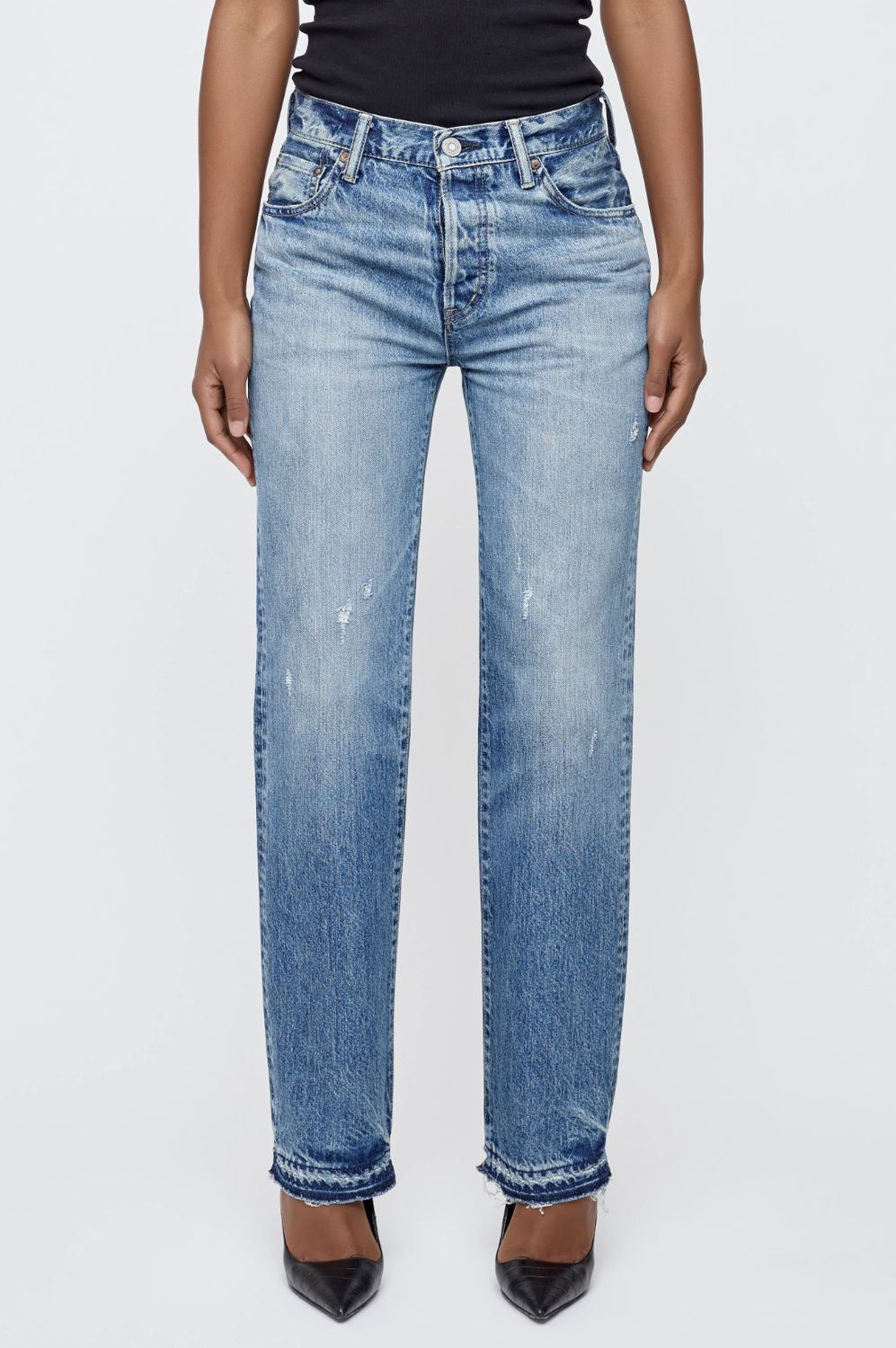 Moussy Dorchester Straight Jean