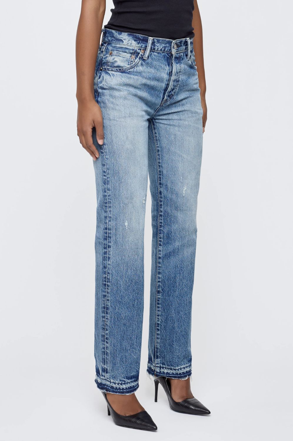 Moussy Dorchester Straight Jean