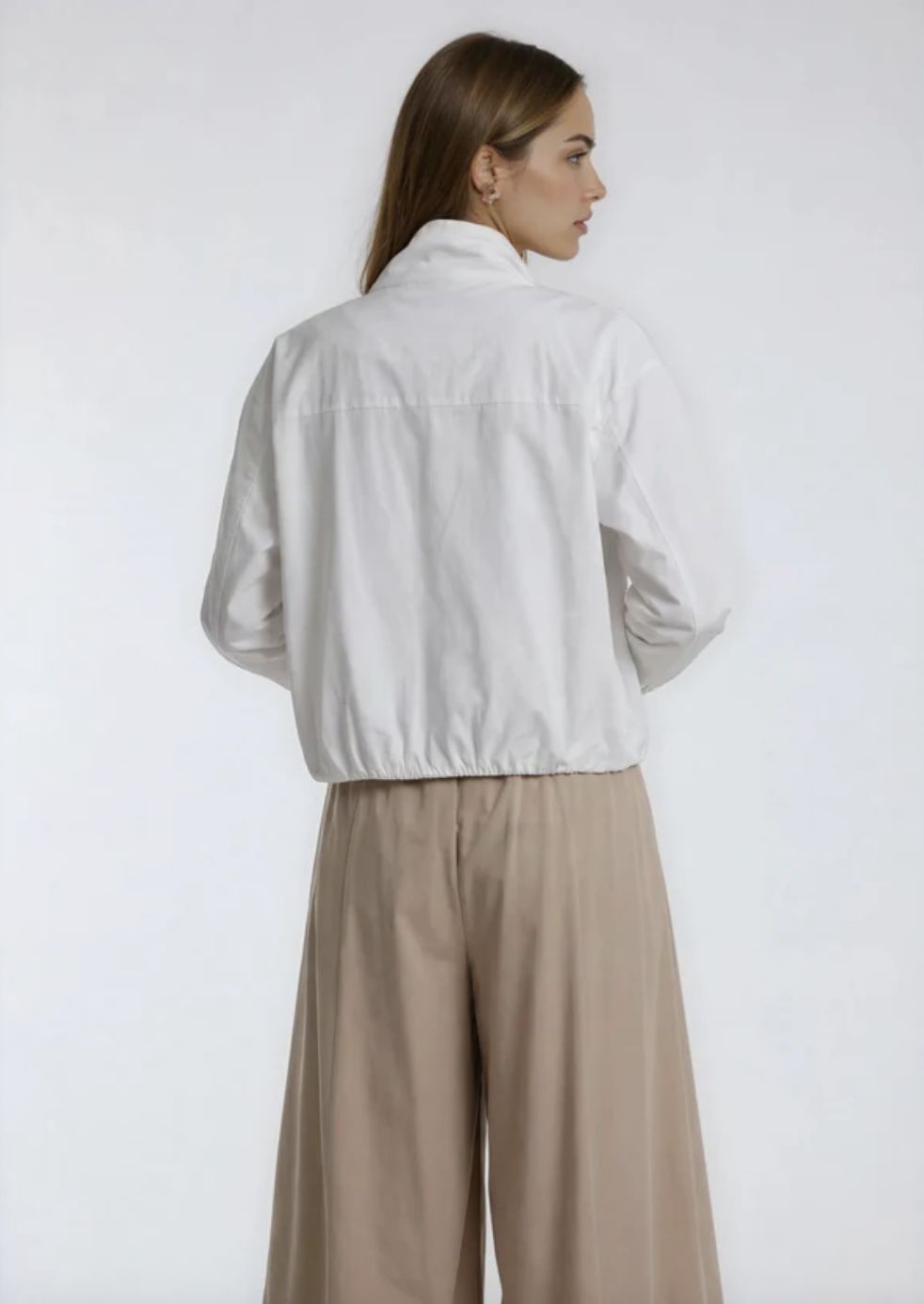 Marrakech Mercer Stretch Poplin Flight Jacket