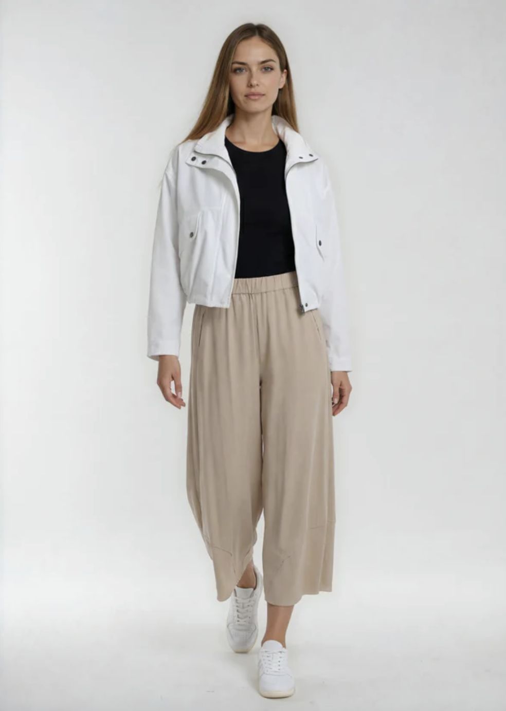 Marrakech Mercer Stretch Poplin Flight Jacket