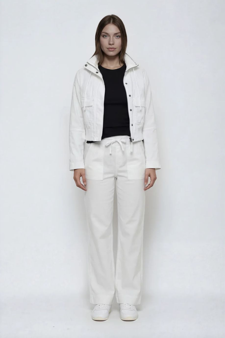 Marrakech Allen Stretch Linen Wide Leg Pant