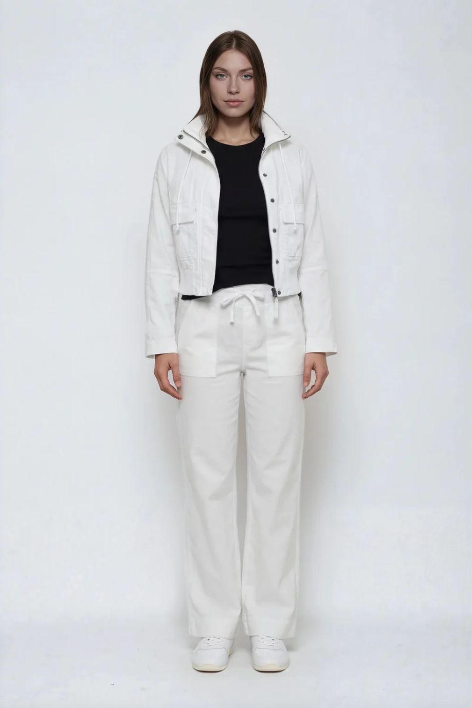 Marrakech Allen Stretch Linen Wide Leg Pant