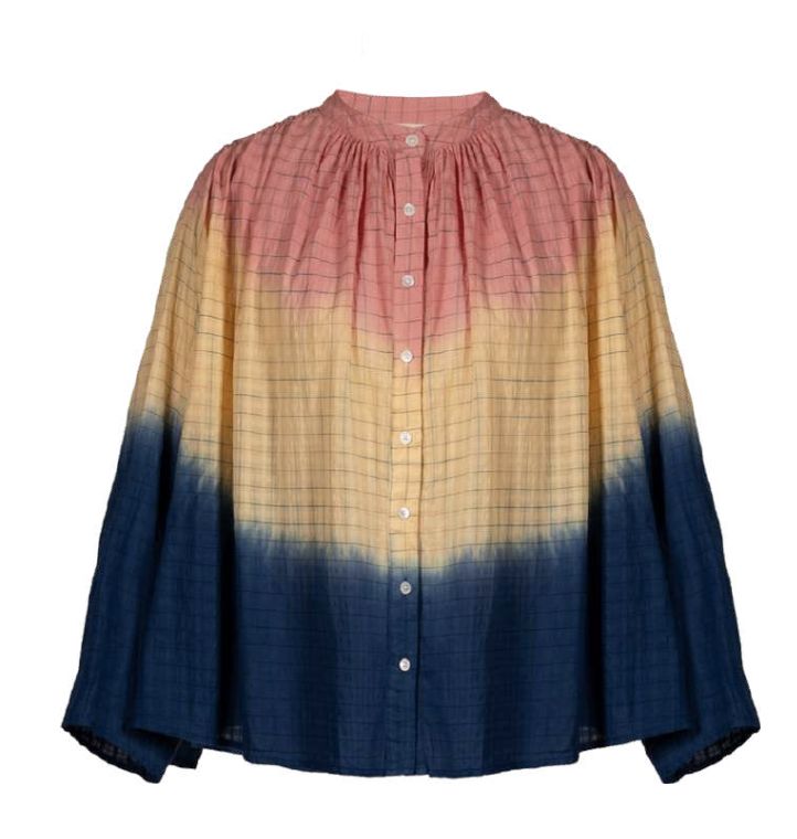 V De Vinster Himi Blouse, Color: Cacao, Size: XS