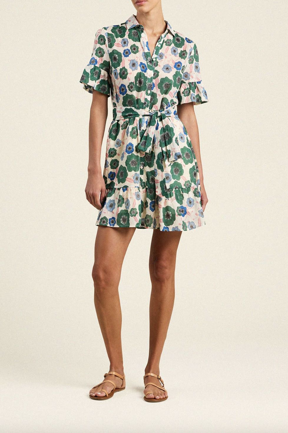 Trovata Martinique Dress in Greenhouse Bloom