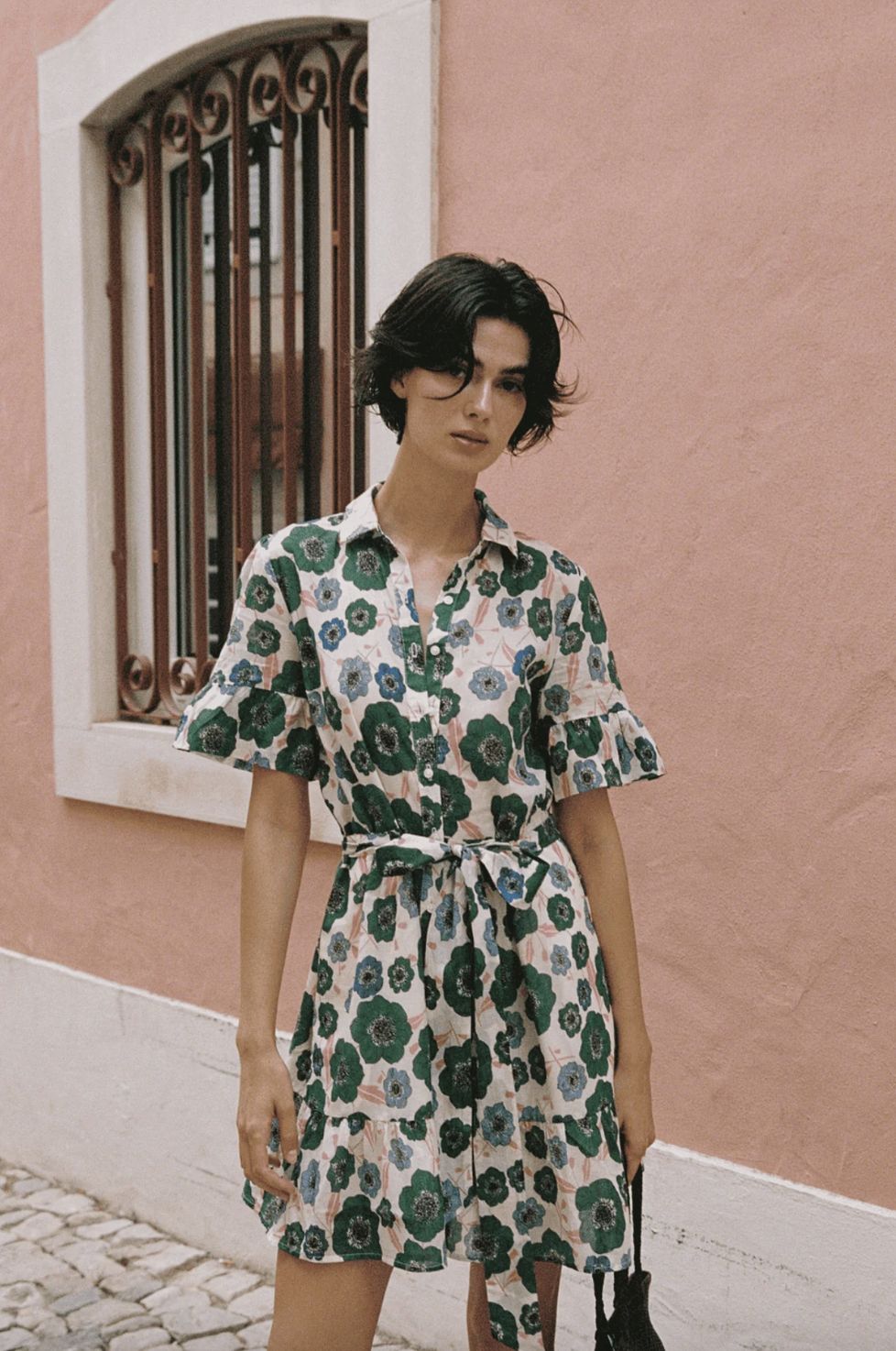 Trovata Martinique Dress in Greenhouse Bloom